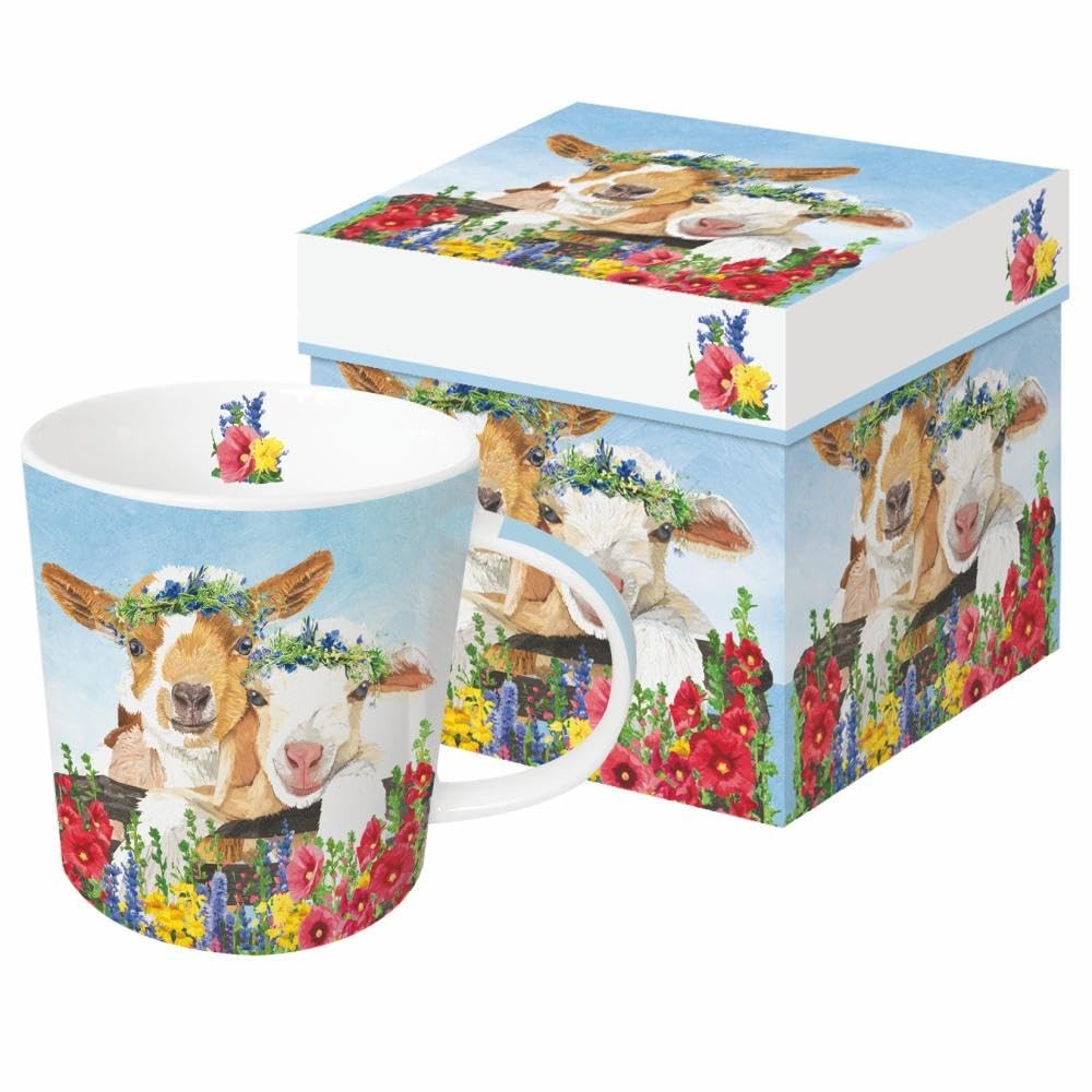 Paperproducts Design Gary & Gracie 13.5oz Bone China Mug Gift Box Multicolor