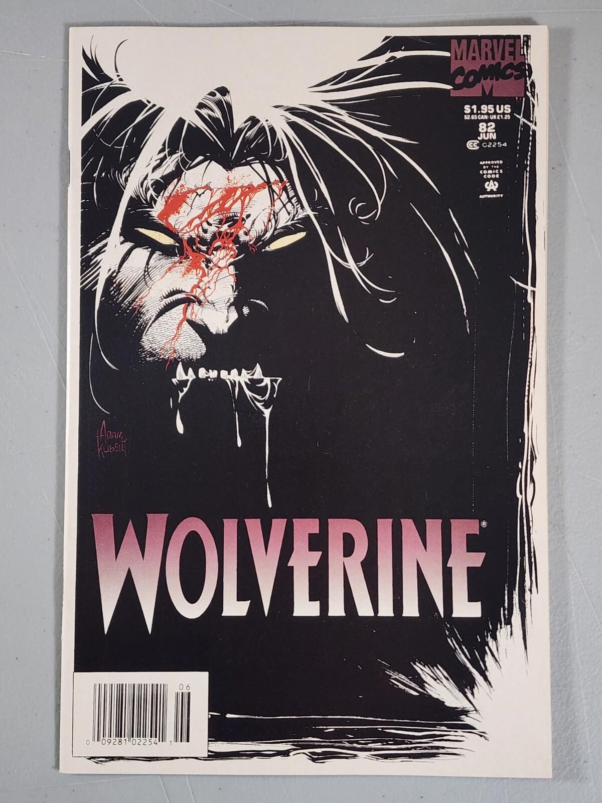 WOLVERINE Vol 2 #82 Newsstand VF/NM or better Marvel 1994