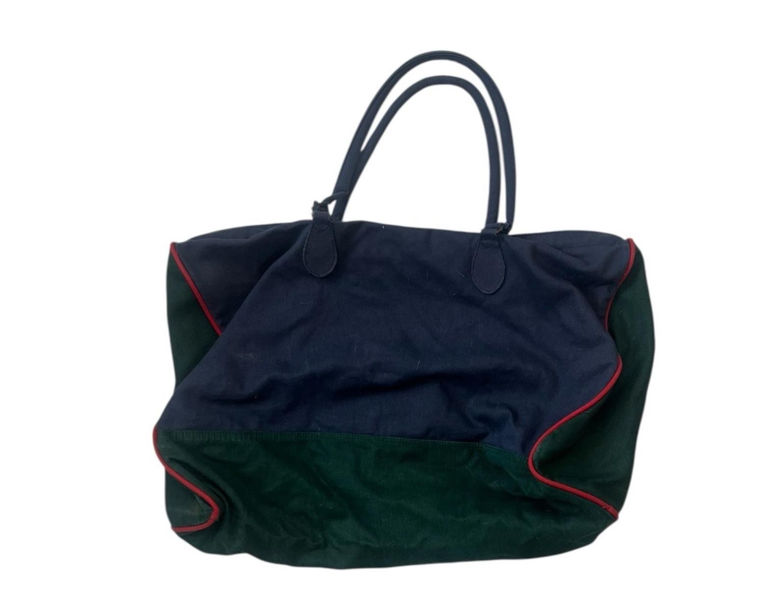 Vintage 1996 Atlanta Olympics Collection Canvas Multi Color Duffle Bag 16’X21’
