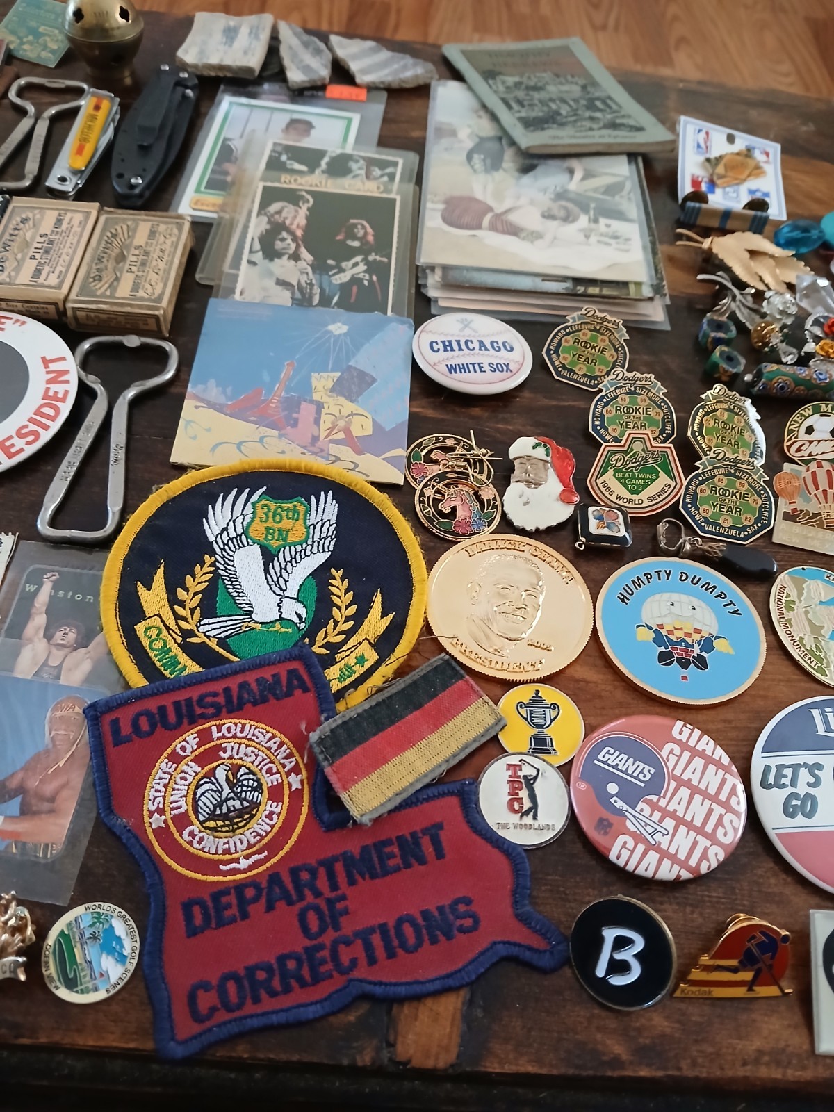 Vintage junk drawer lot of oddball stuff
