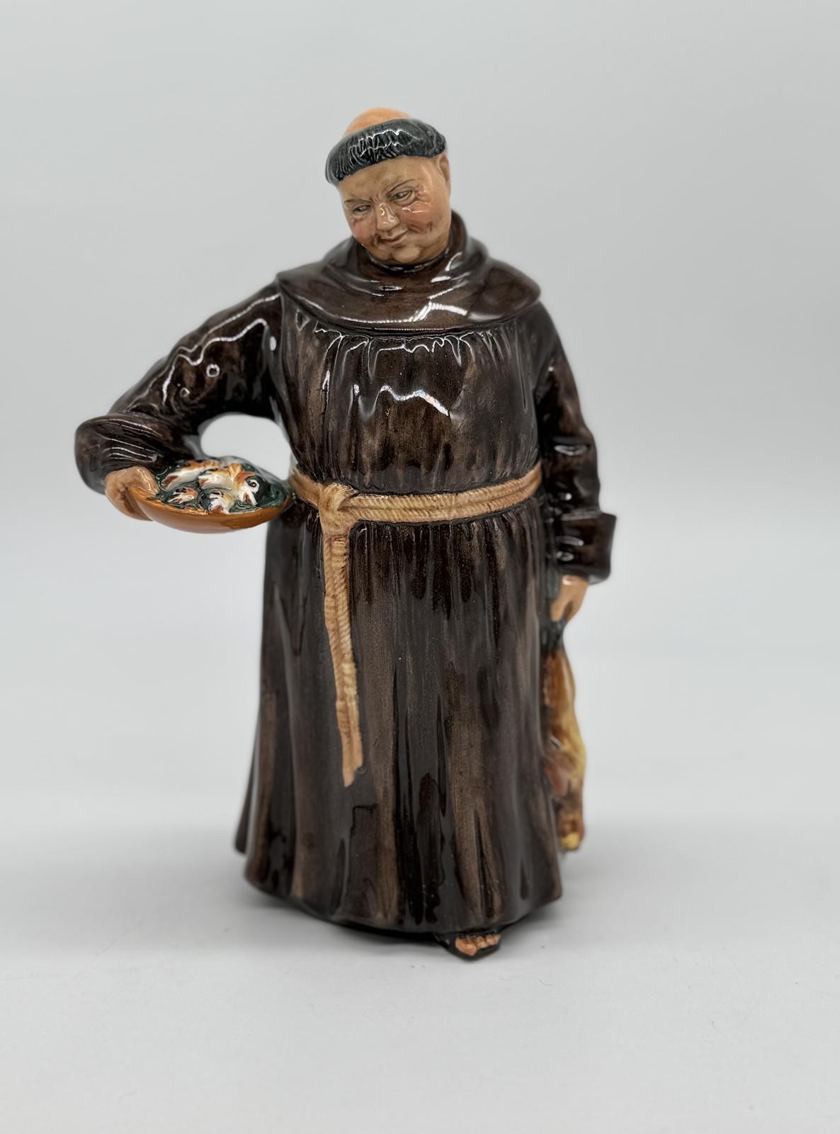 Vintage Royal Doulton The Jovial Monk HN2144 Classic Friar Figurine England 1953