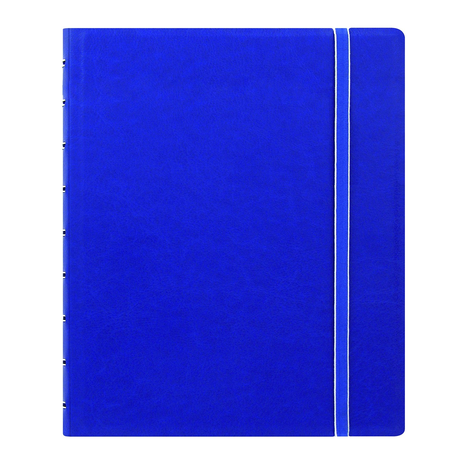 Filofax Classic Refillable Notebook, Blue, 9.25 x 7.25, Leather-Look Cover