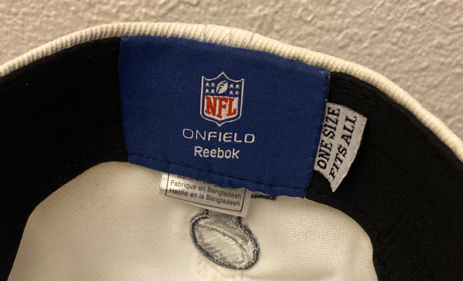 Super Bowl XLVI Conference Champions Cap Hat 2011 New York NY Giants Reebok NFL