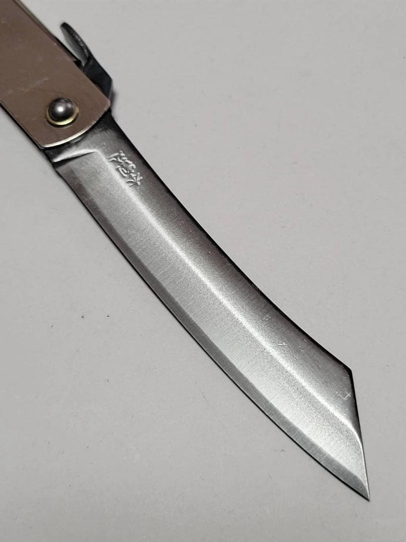 15. Higo Morisada Kanekoma Warikomi SK steel (extra large) Sheath: Chrome