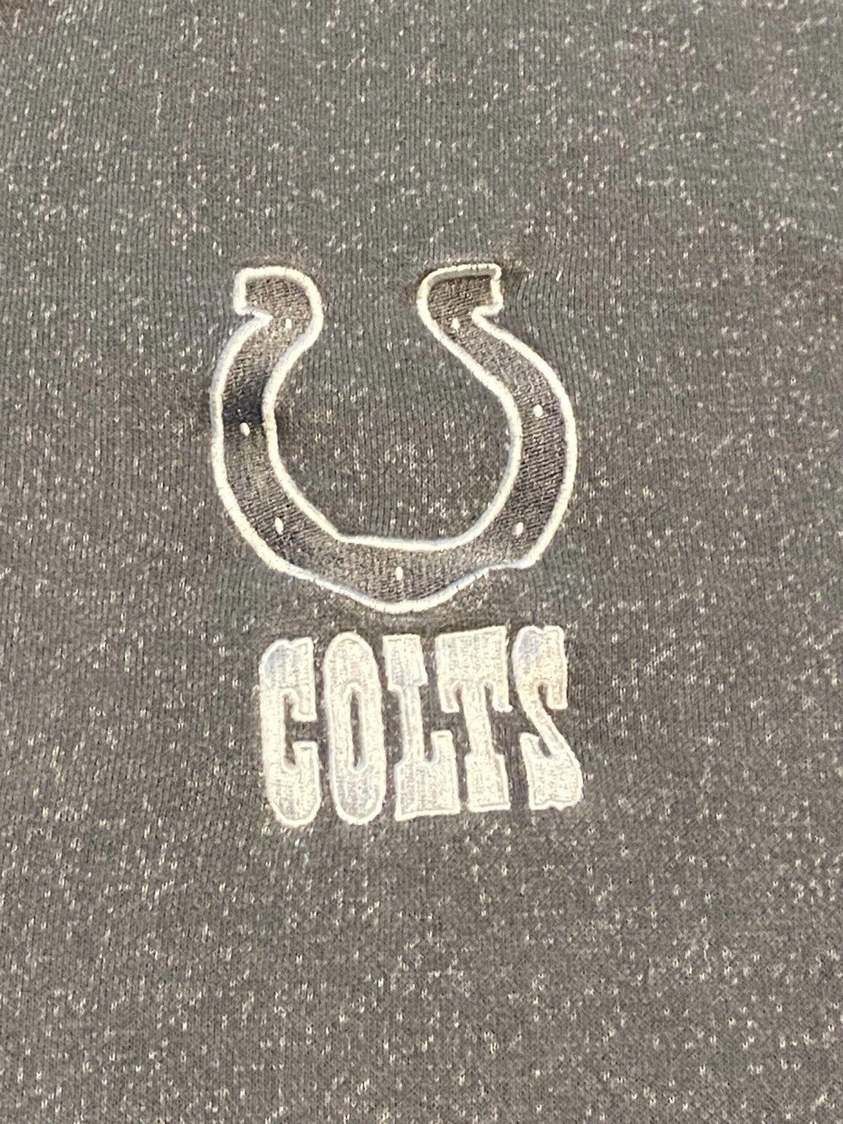 Reebok On Field NFL Indianapolis Colts Full Zip Jacket Long Sleeve sz Lg