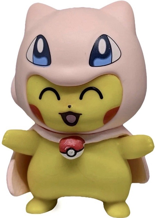 Pikachu Mew Cosplay Figure Collectible Pokemon Style Kawaii Toy New