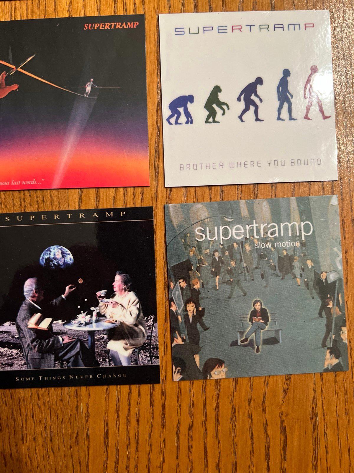 Supertramp fridge magnets