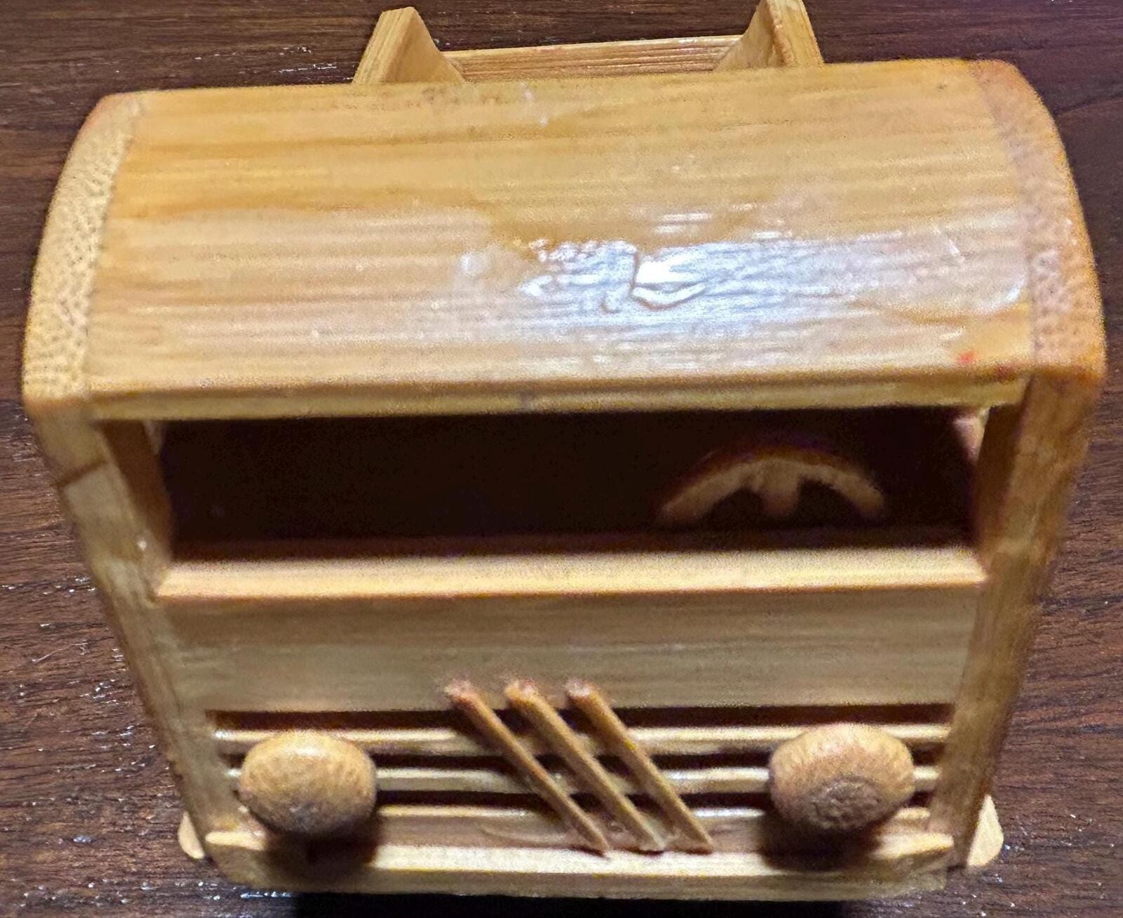 Wooden Miniature Truck made in the People’s Republic of China
