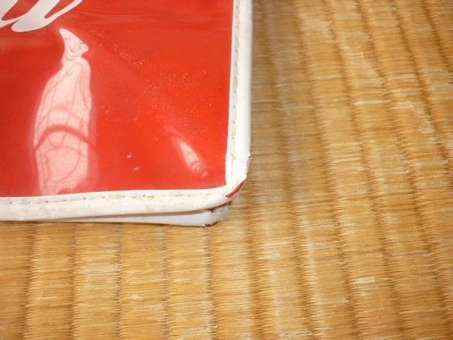 ◆Unused, not for sale 1970s ◆Coca-Cola vinyl resin tote bag