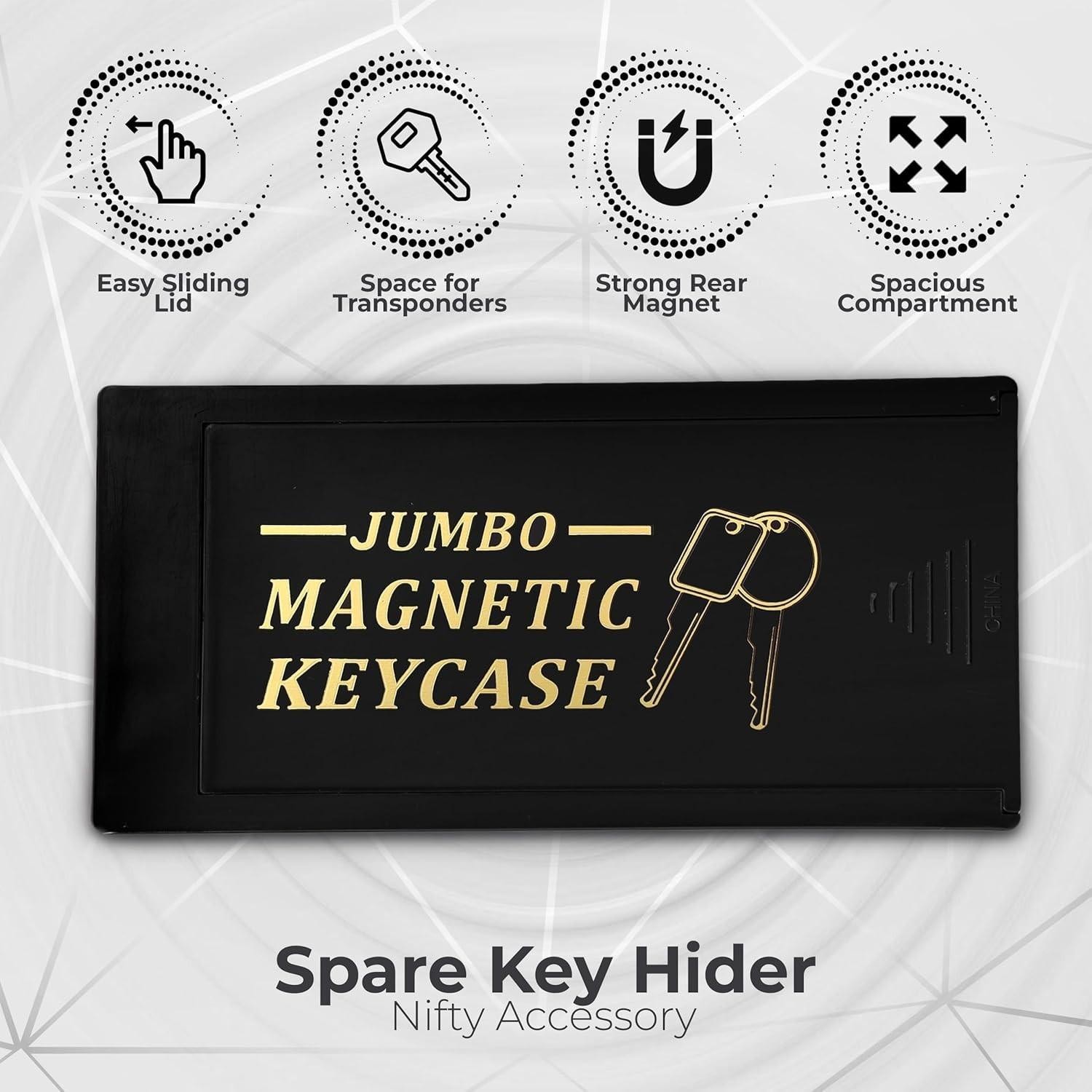 3x Hide a Key Magnetic Key Holder Key Box Car a Key Master Lock Key Holder Hide