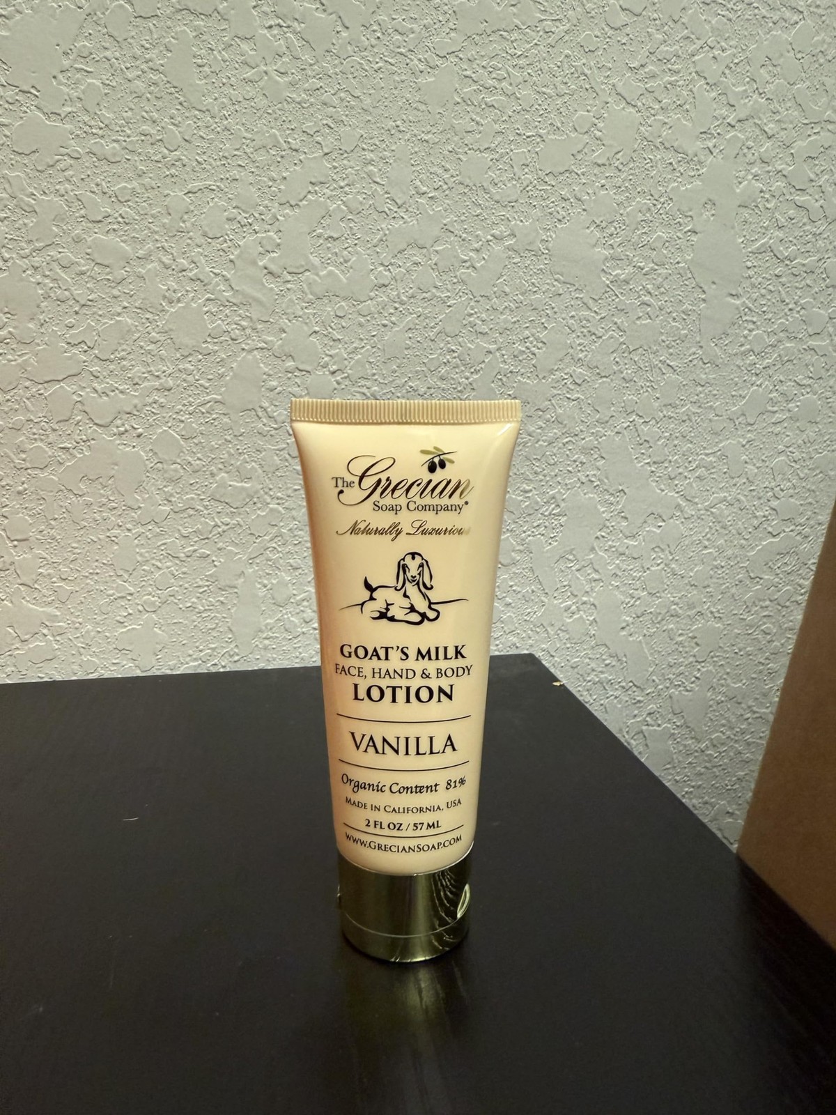 Goat Milk Soap Company Vanilla Lotion, Hand and Body Moisturizer, 2 oz