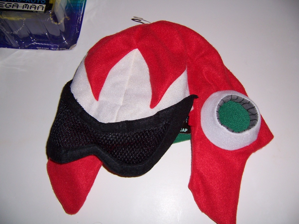Lot Mega Man and Rush Figures Protoman Hat New + DVD Collection 1 & Upon A Star