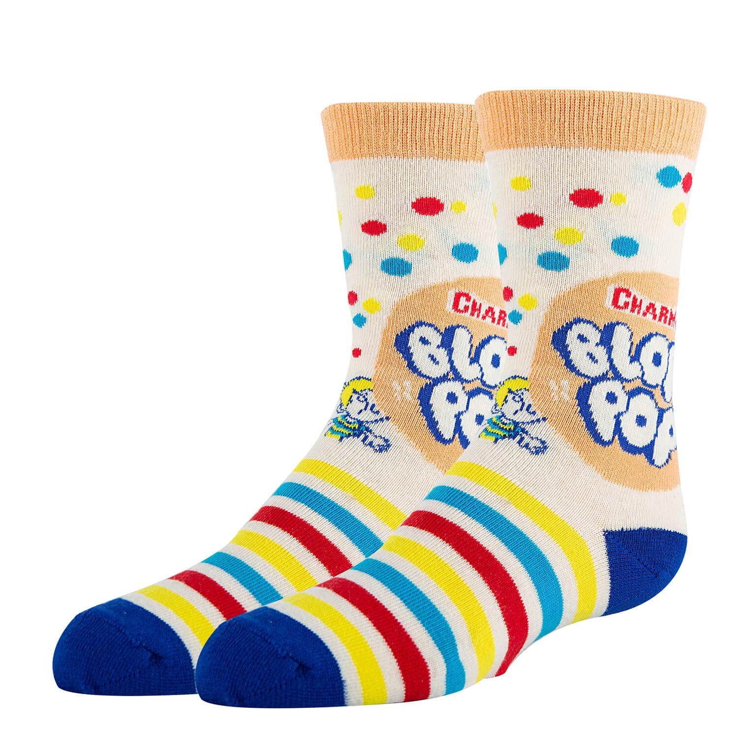 Ooohyeah Kids Blow Pop Candy Crew Socks, Funny Novelty Cotton Dress Socks
