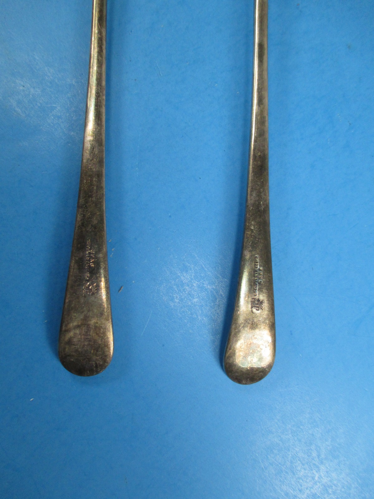 Vintage EPNS Sheffield England Silver Plate Serving Salad Set Spoon & Fork VS3