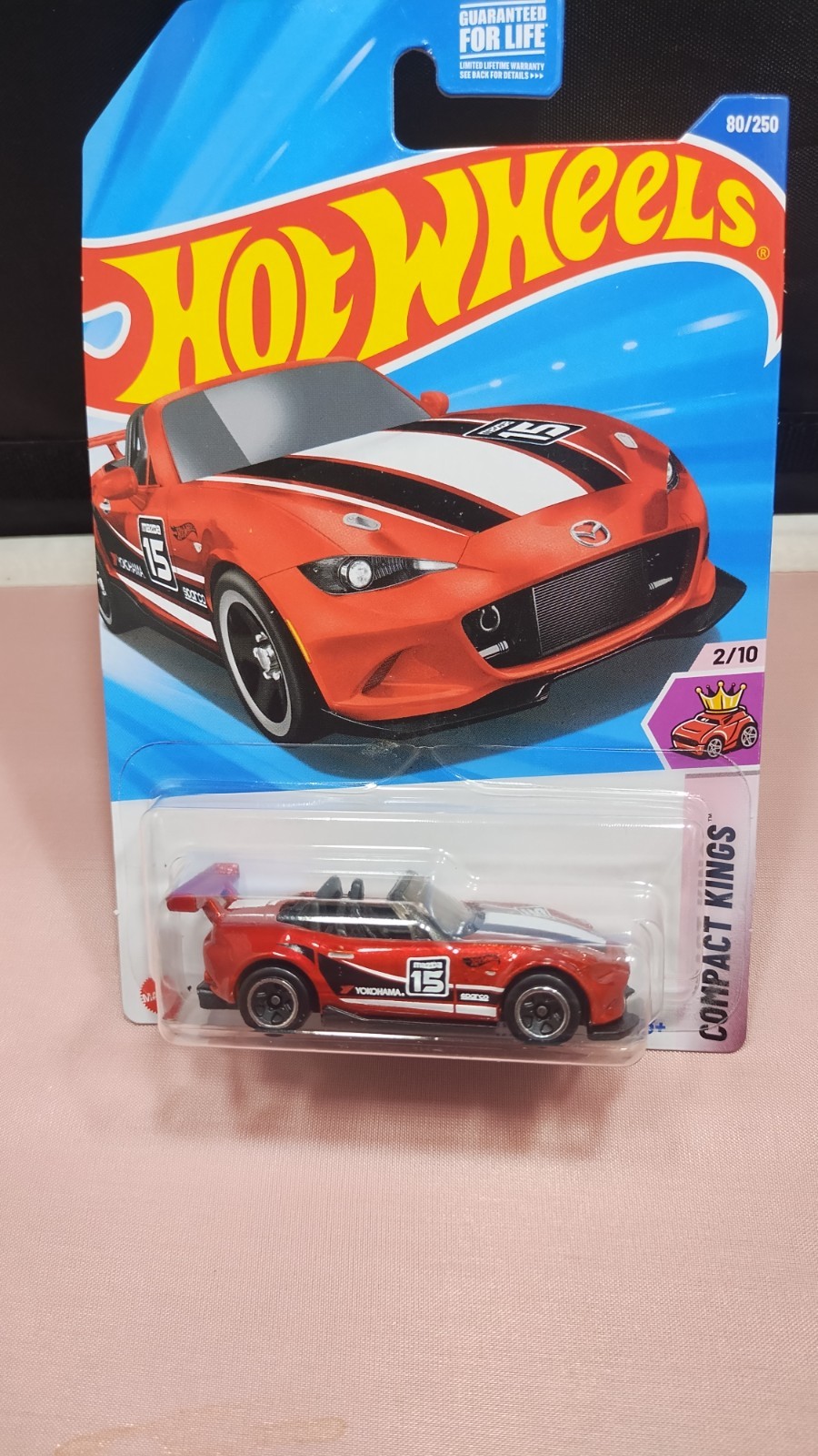 Hot Wheels ’15 Mazda MX-5 Miata Compact Kings #2/10 Red Diecast 1:64 Scale New