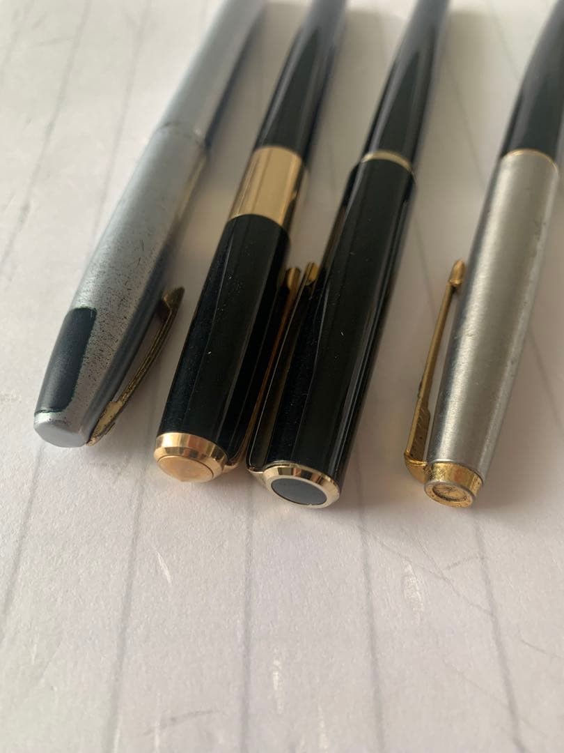 Schafer etc. Fountain pens 4 pieces sold in bulk Sold as-is / For parts or not