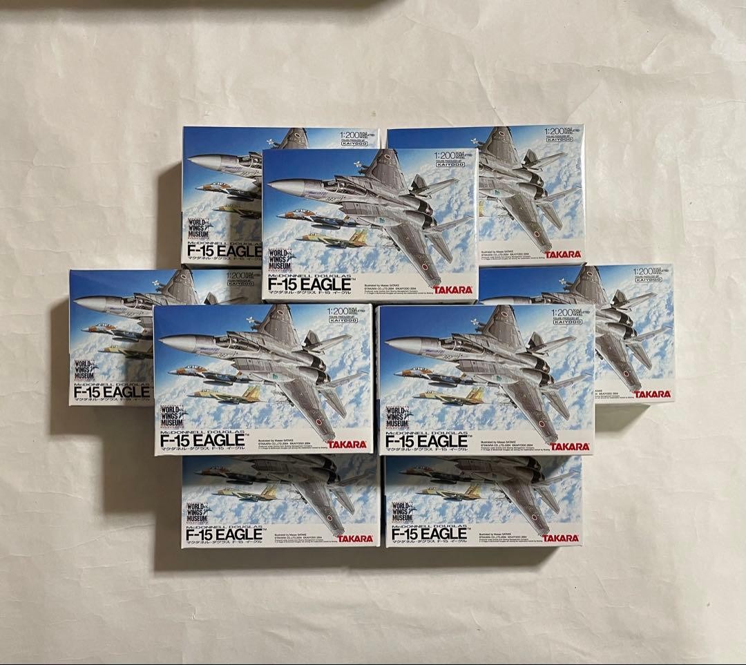 1/200 F-15 EAGLE World Wings Museum All 9 types