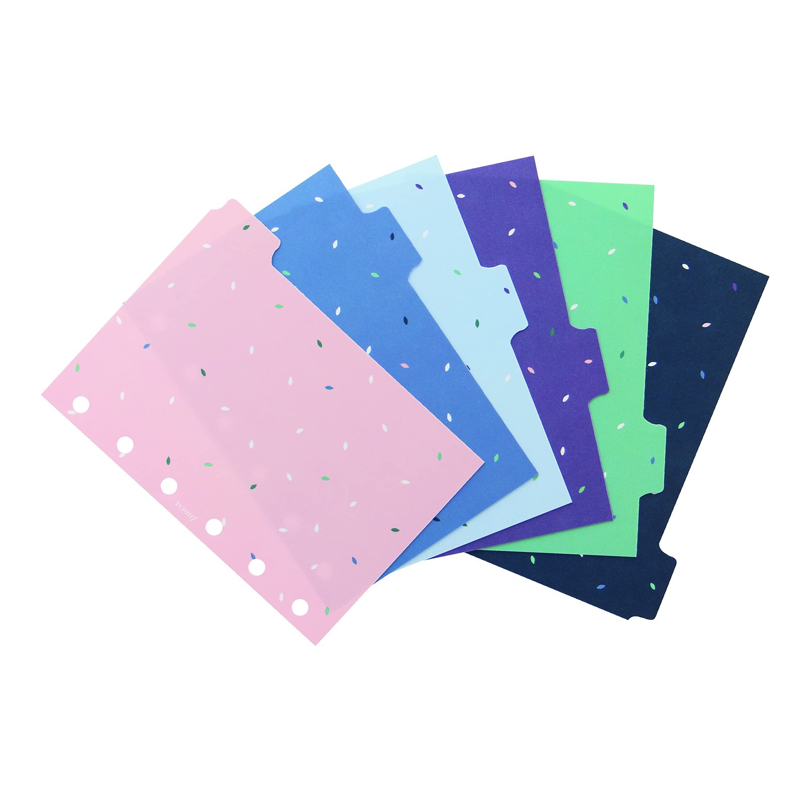 Filofax Garden Collection Pocket Dividers – 6 Tabs for Organizers (B132744)