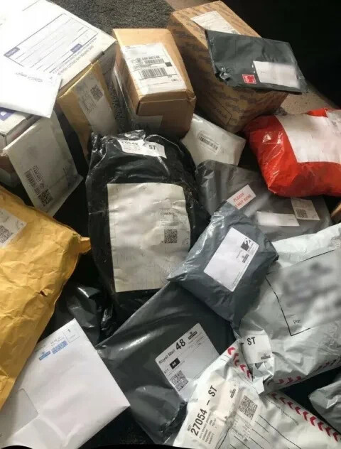 3 pound package-Estate items by weight-Preowned. old & new-See description-#FT45
