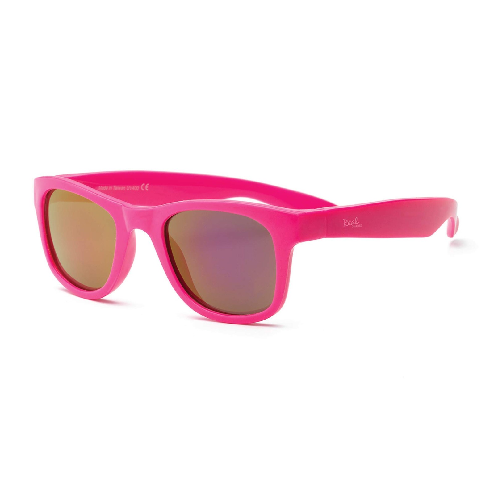 Real Shades Surf Sunglasses, Baby 0+, Neon Pink, UV Protection