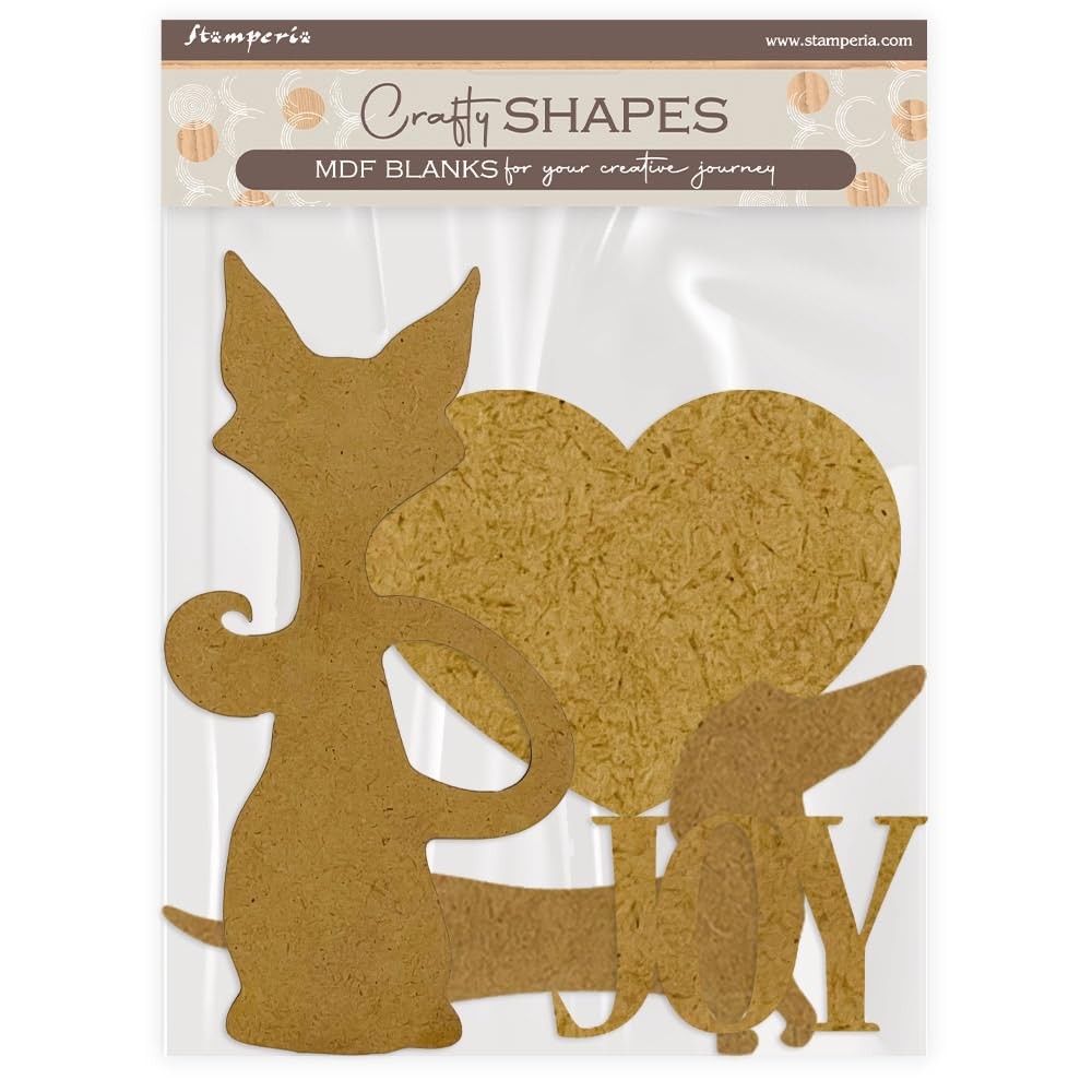 Stamperia KLSM67 Brown Crafty Shapes Stamperia Jade Home Decor Decor Charm