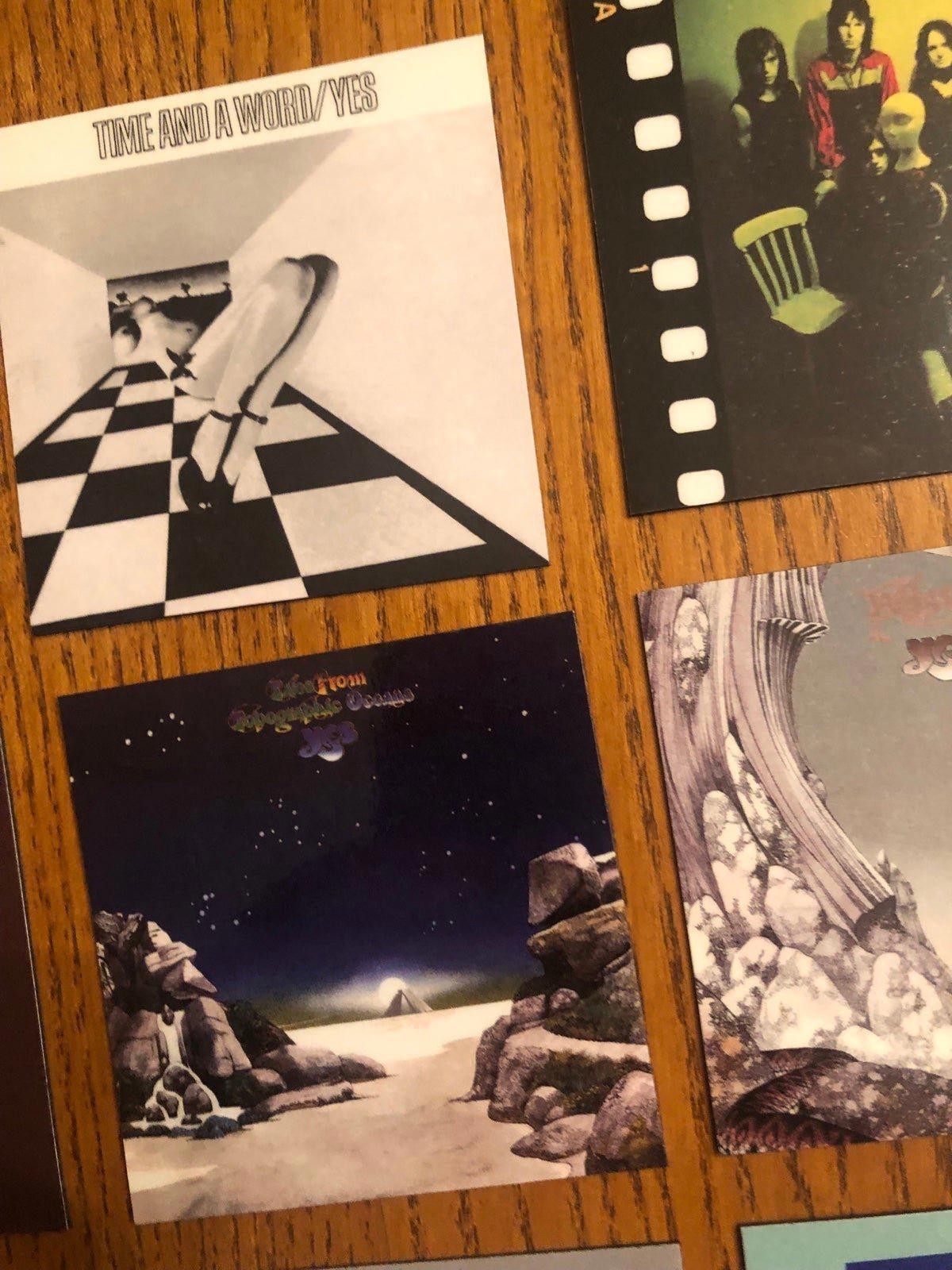 Yes FRIDGE MAGNETS huge set progressive rock classic music gift idea