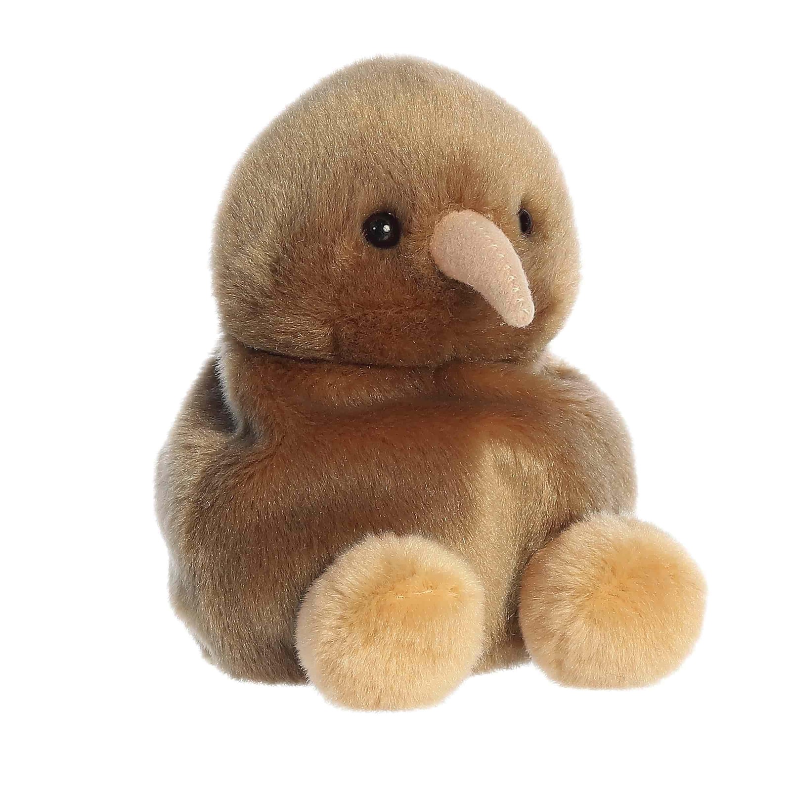 Aurora Palm Pals Kiri Kiwi Stuffed Animal, Brown, 5 Inches