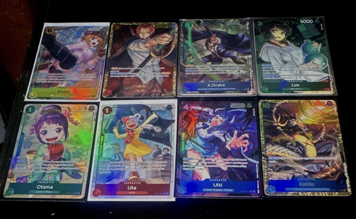 One Piece TCG Lot Of 8