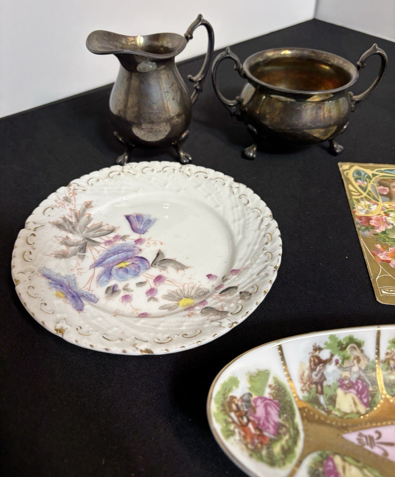 Old Estate Antique Vintage Lot Misc Items 7 Pcs International Silver, Trinkets
