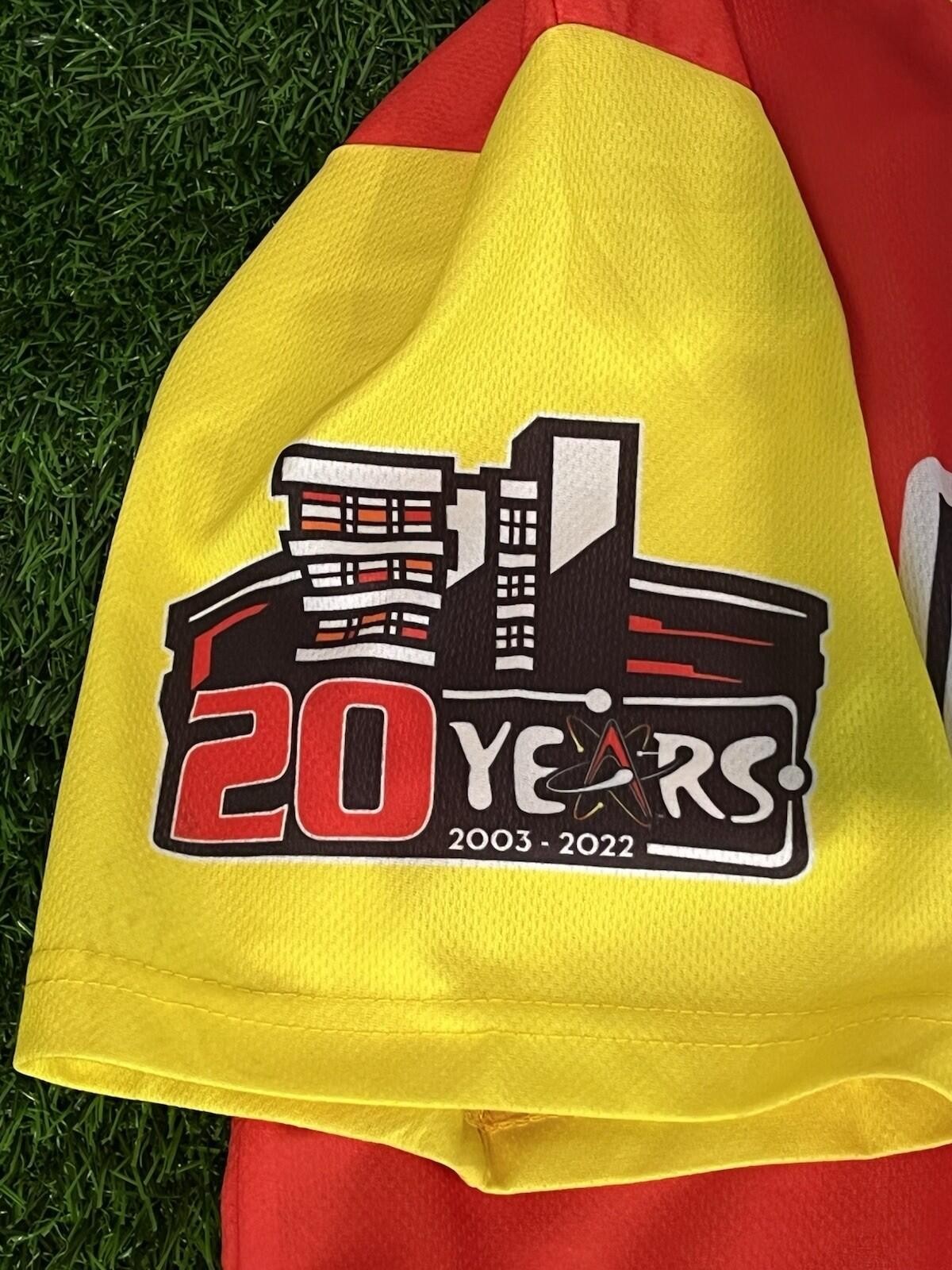 Albuquerque Isotopes 20th Anniversary Marachis de Nuevo Mexico Jersey Adult L