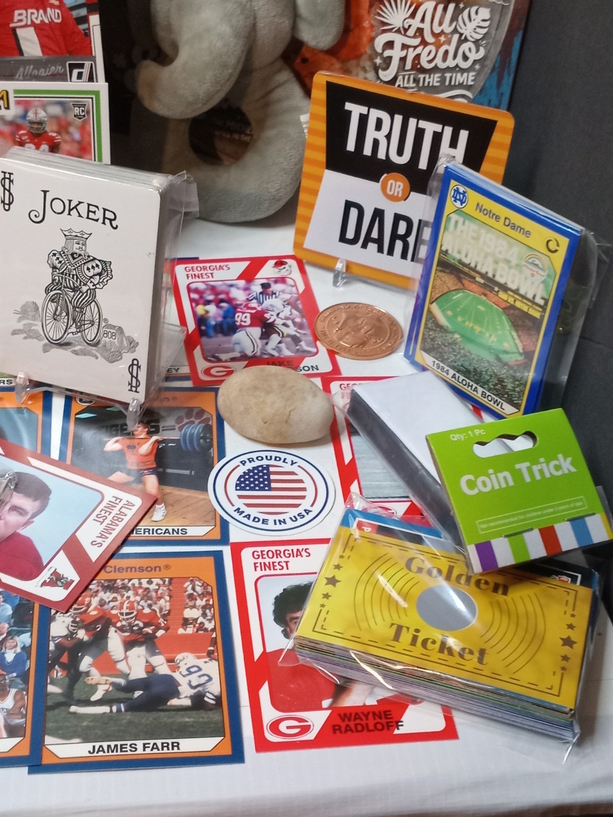 Nice Junk Drawer Lot Collectibles, Cards, Coins Bottle Caps, Tokens, Misc,  #53B