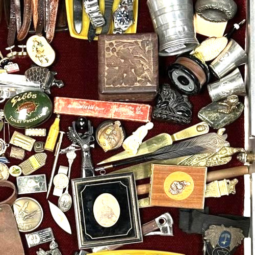 1 lb. “Junk Drawer” Lot for Treasure Seekers-coins, cards,smalls, #7TG