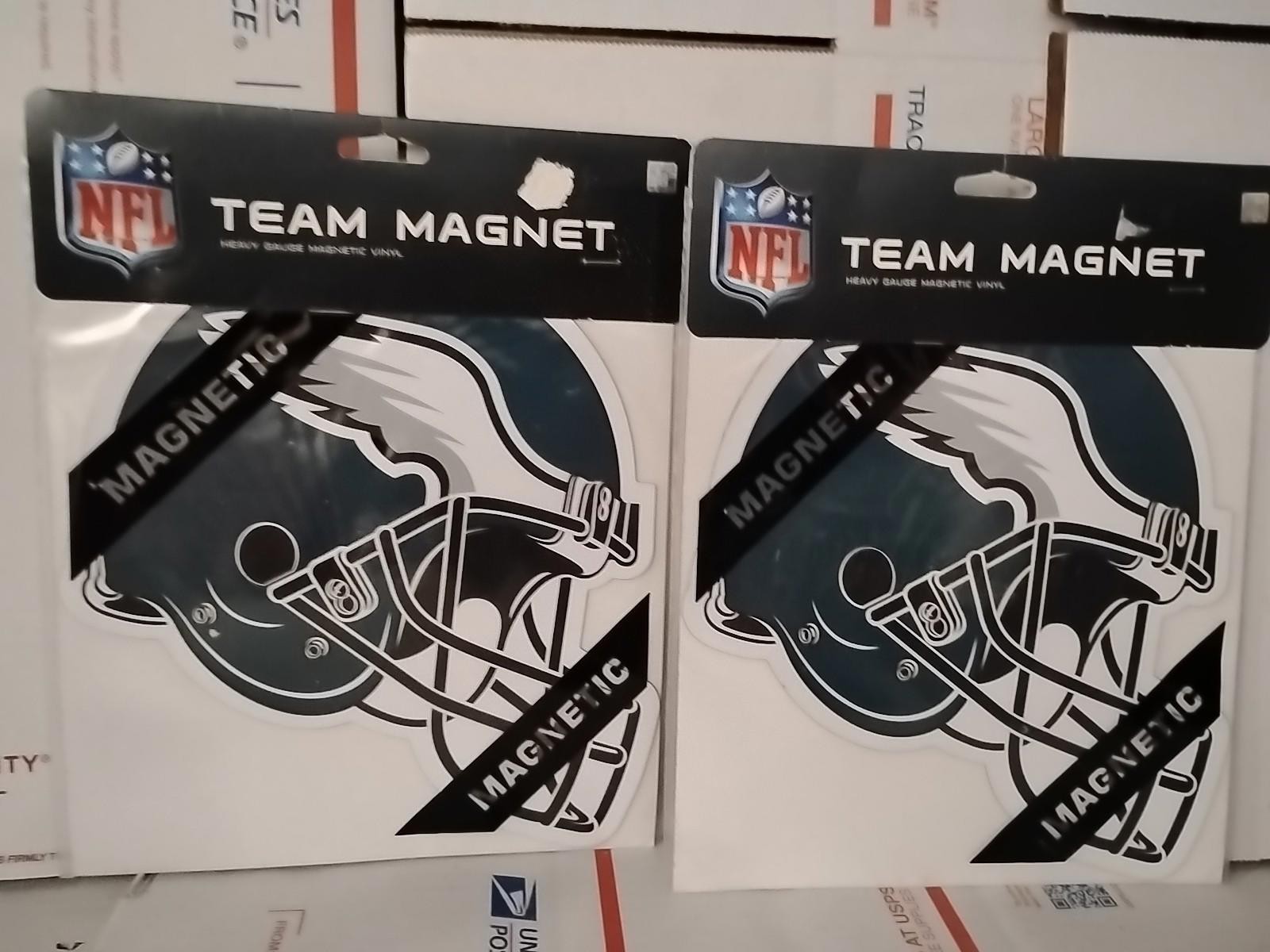 2 Philadelphia Eagles Vinyl Team Magnet Helmet Football Sport Car Truck T6#3