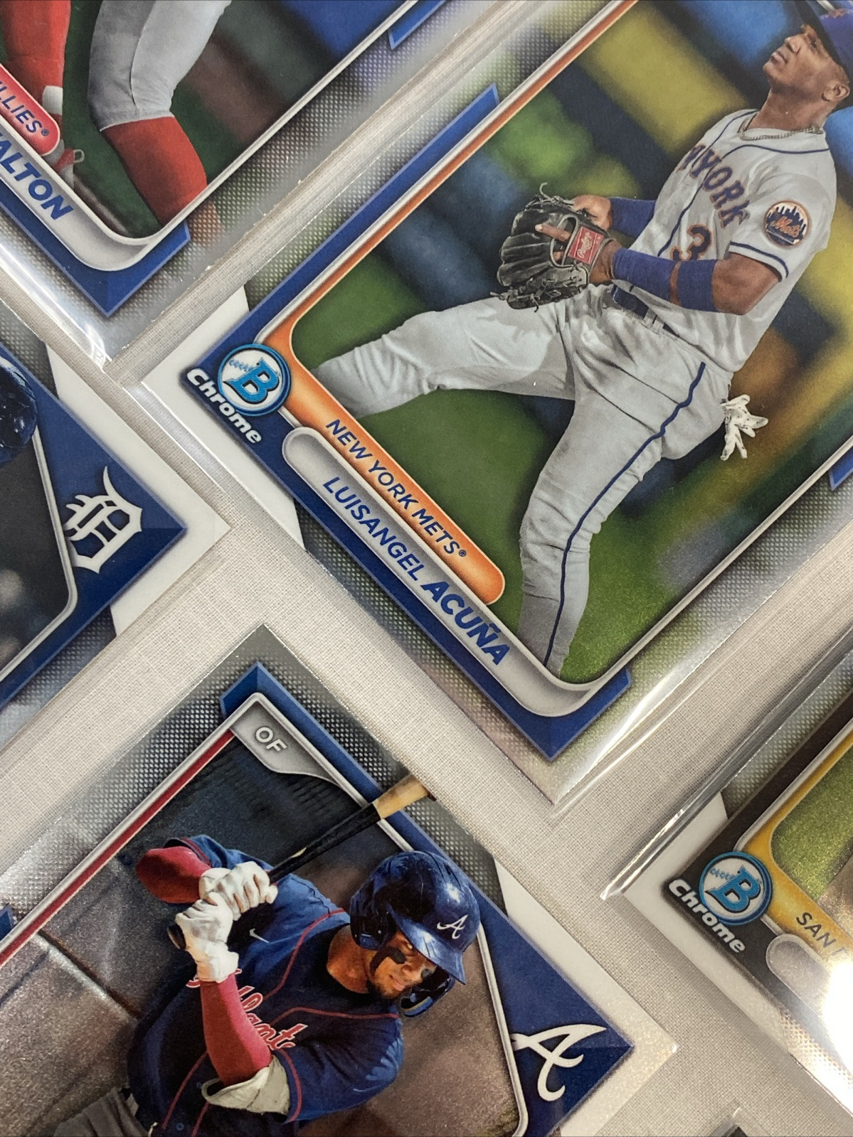 2024 1st Bowman Chrome + Mega Box & Paper Lot Of 28 Prospects