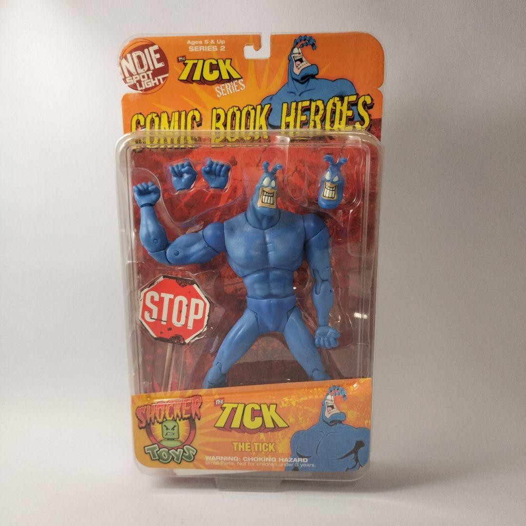 Tick Indie Spotlight Comic Book Hero Action Figure The Tick Used