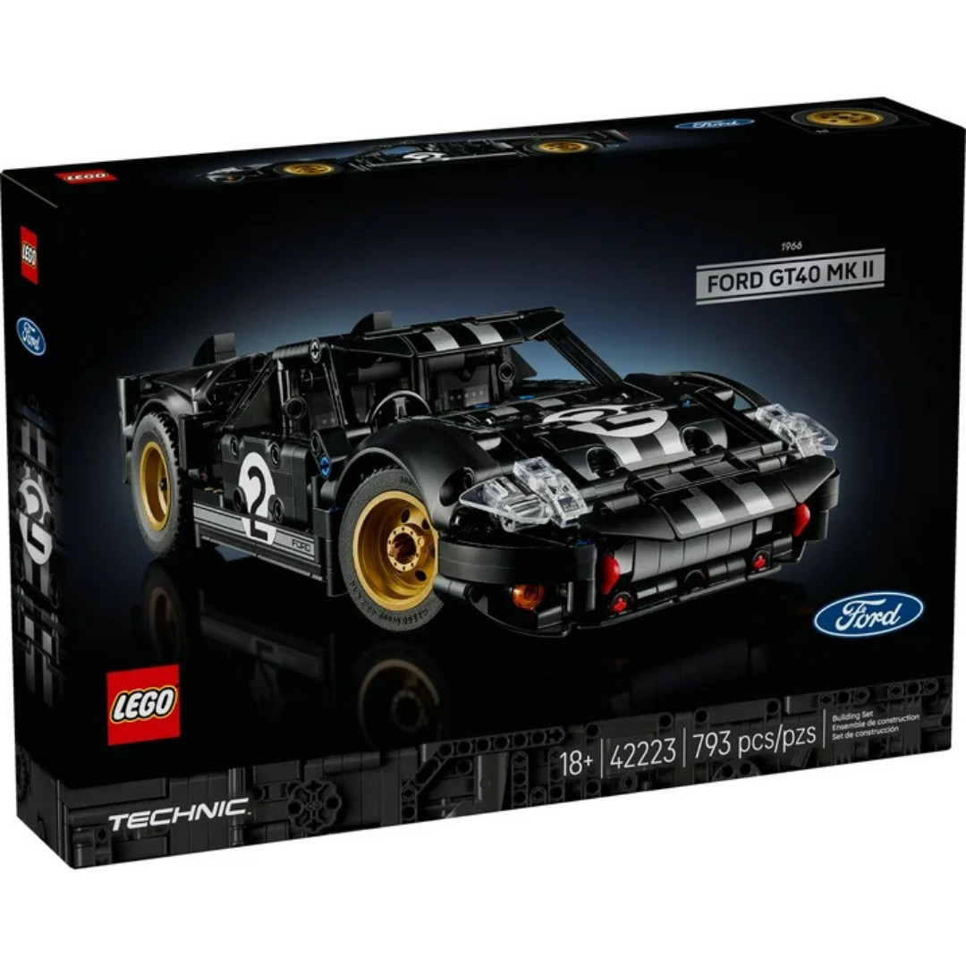 LEGO #42223: 1966 Ford GT40 MKII Race Car: Brand New in Box!