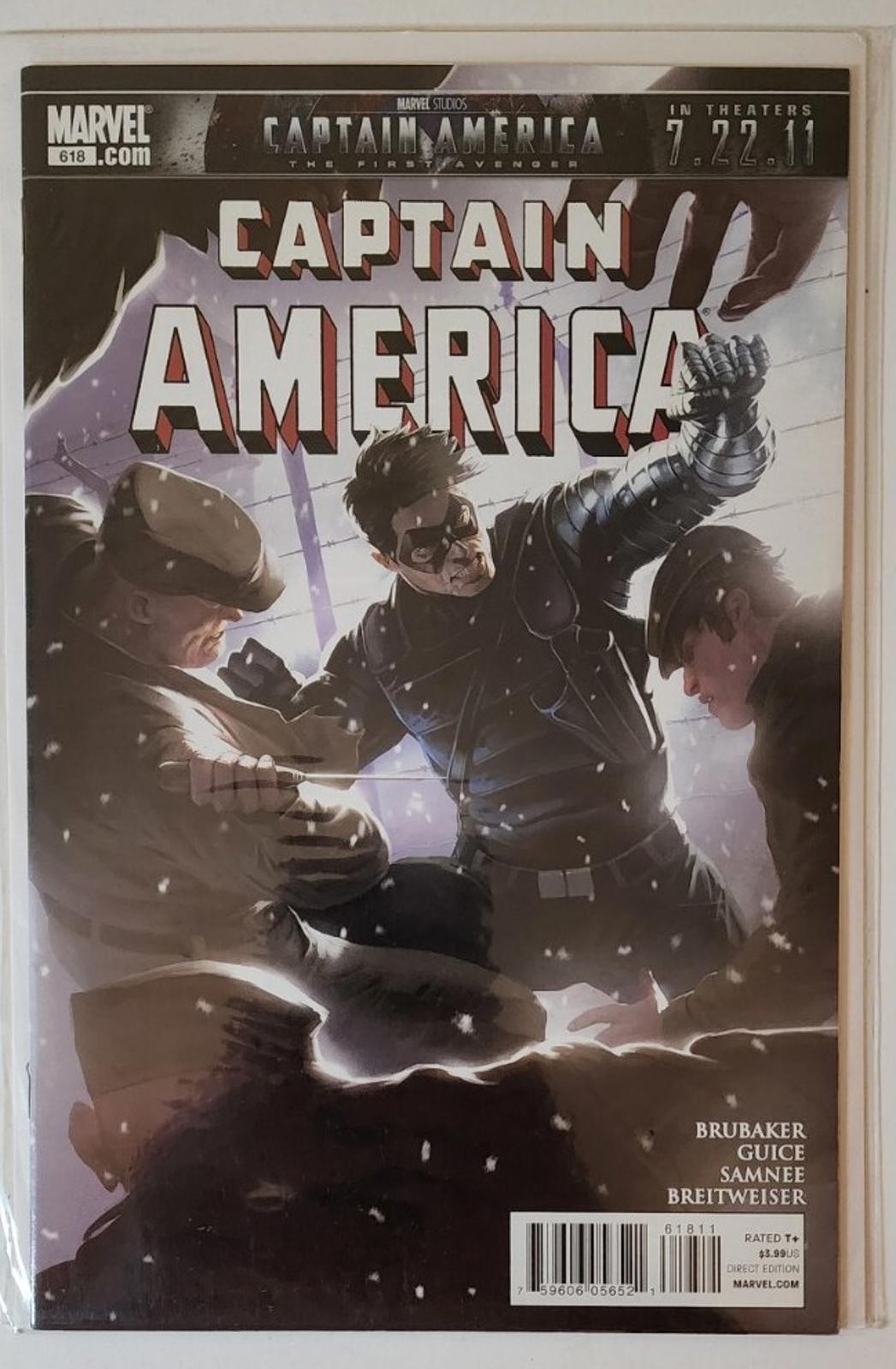 Captain America 616 617 618 All NM 2011 lot of 3 Marvel