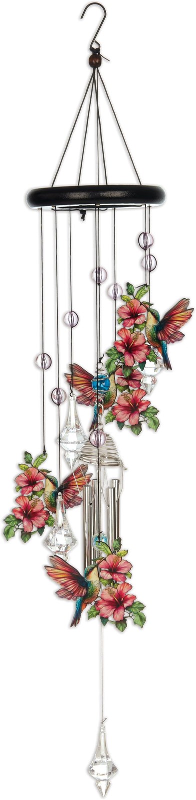 Sunset Vista Designs Wind Chimes – Hummingbird Chime, 27″ Long