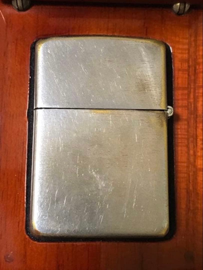 Zippo twin-engine plane vintage ~ early 1953 rare item with wooden box case
