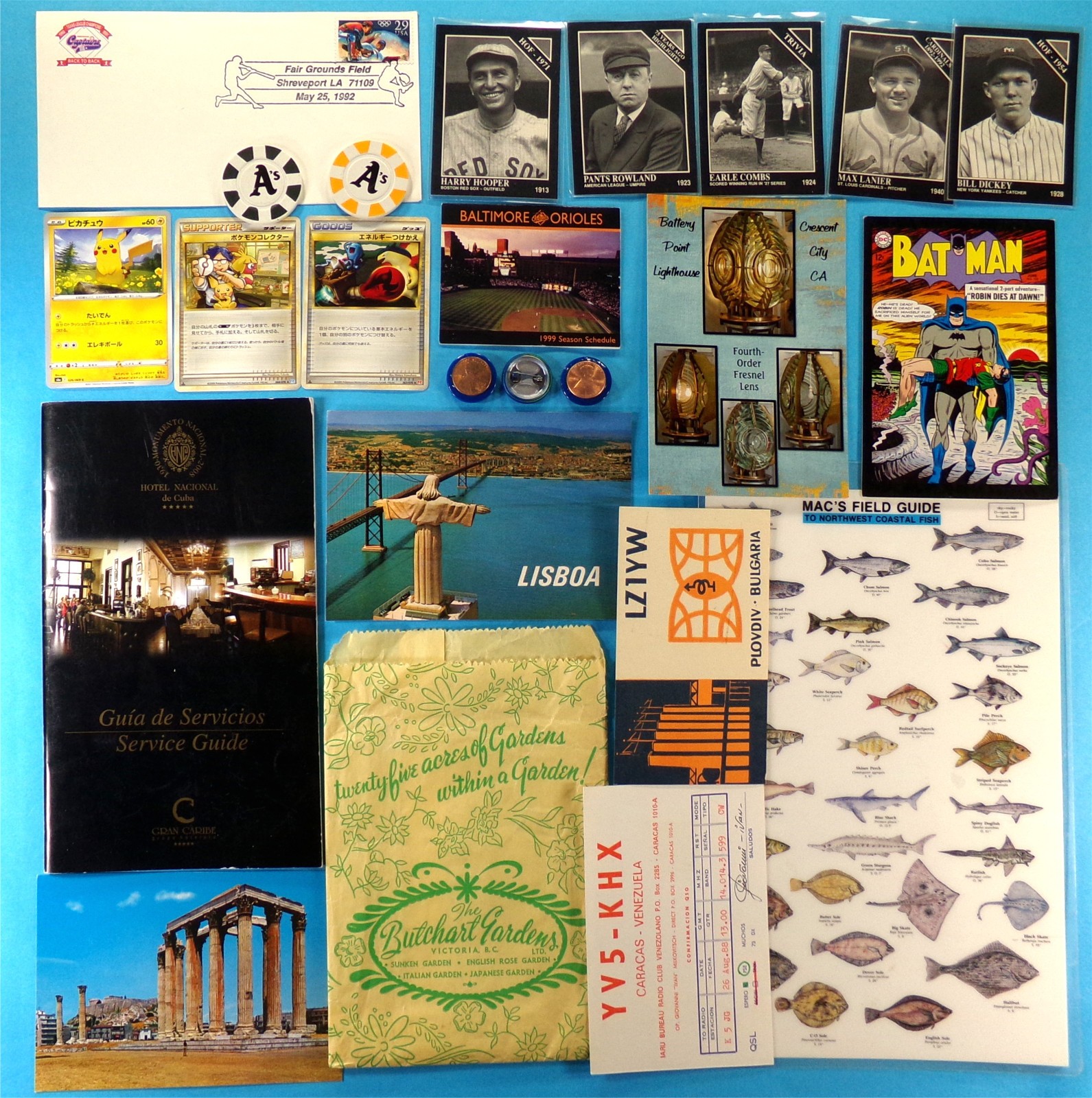 “Worldwide Junk Drawer” Mixed Lot Vintage Modern USA Foreign Ephemera Collection