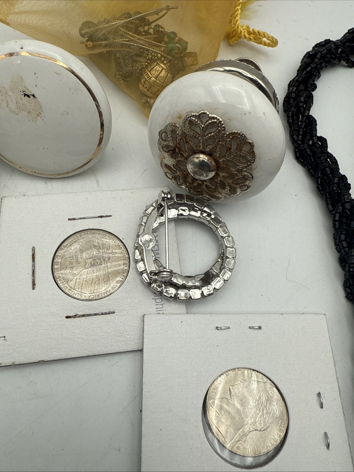 Junk Drawer Lot Of Vintage Misc. Odds & Ends Jewelry, Collectibles and more