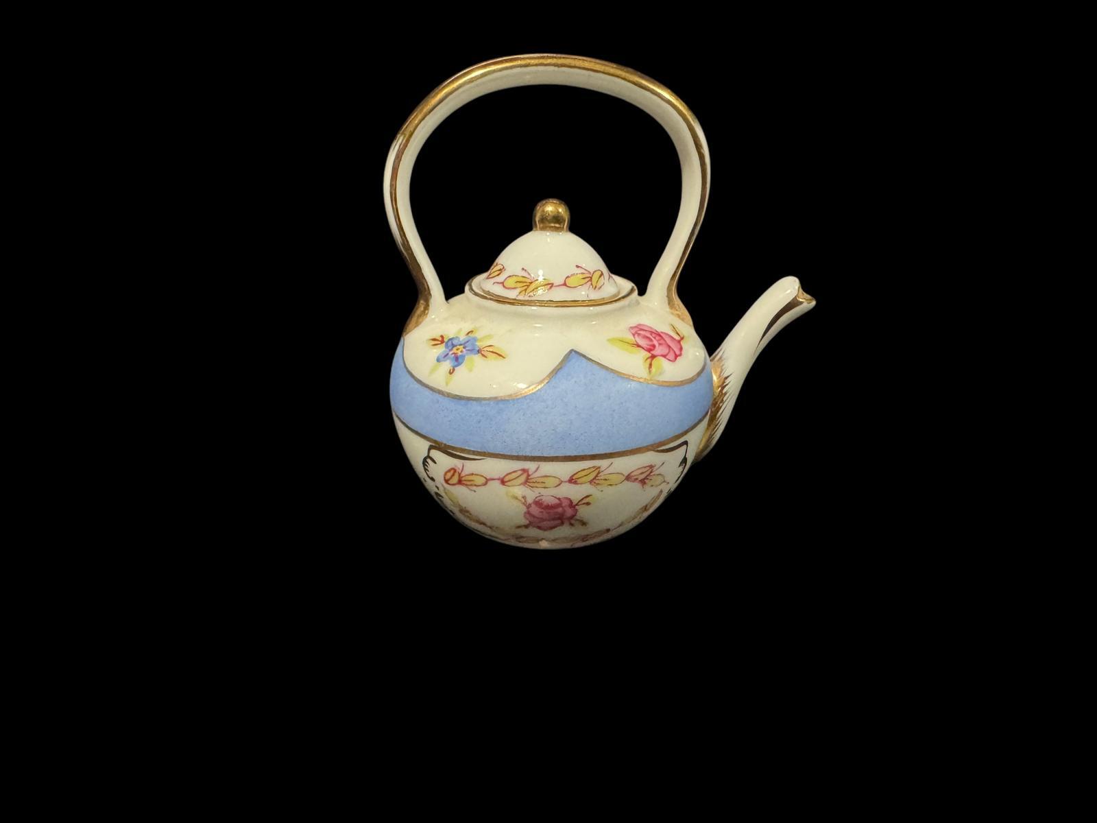 Mini China Tea Pot 3.5″ Tall Decoration Only