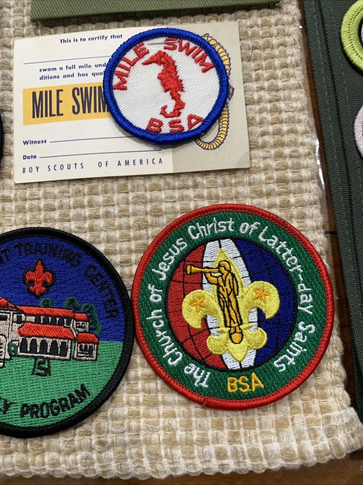 Junk Drawer BSA Complete Eagle Scout All Ranks Cards Sash/Merit Badges And More
