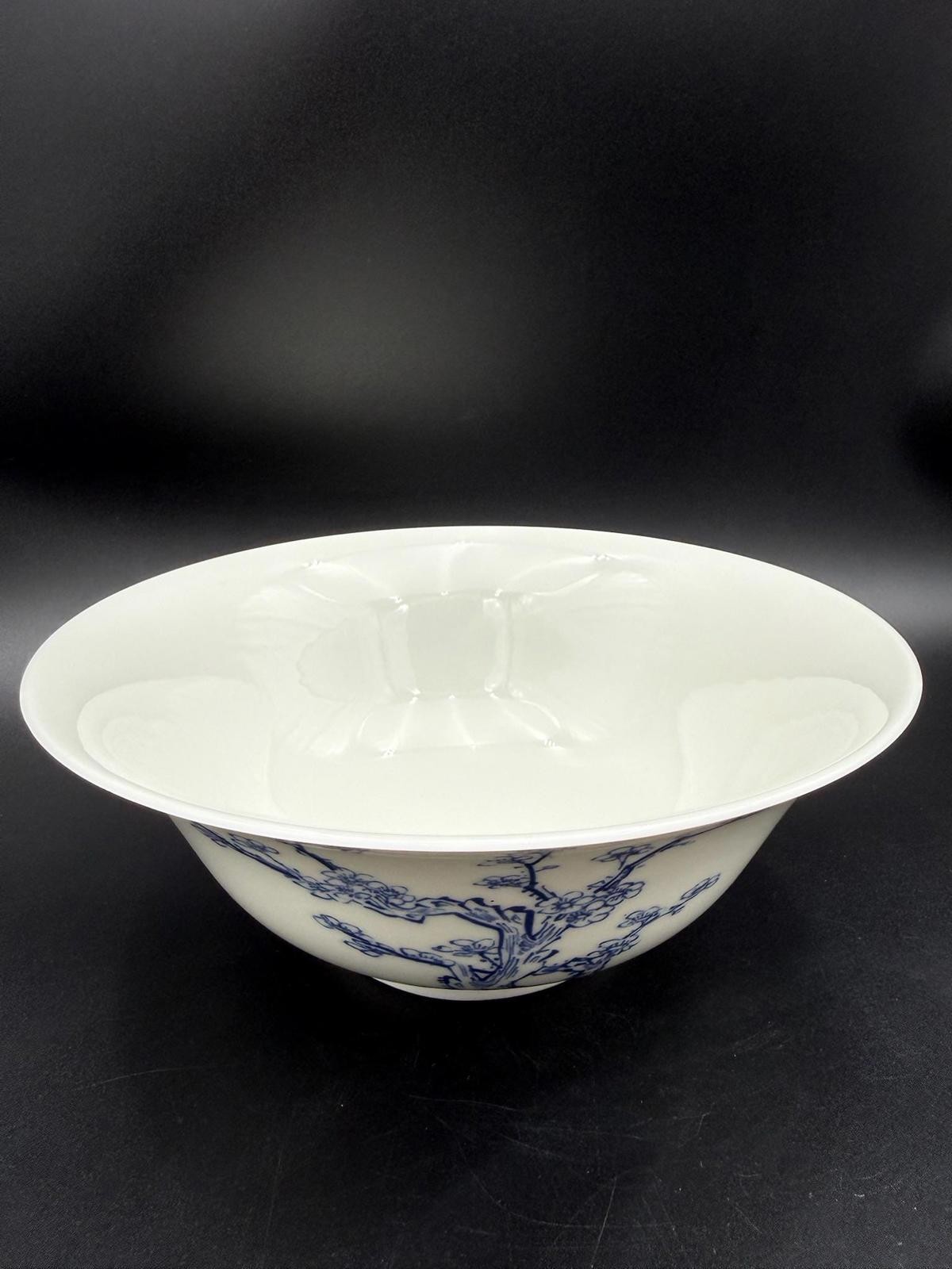 Lenox China Dynasty Reproduction Bowl Smithsonian USA 8.75” White Porcelain