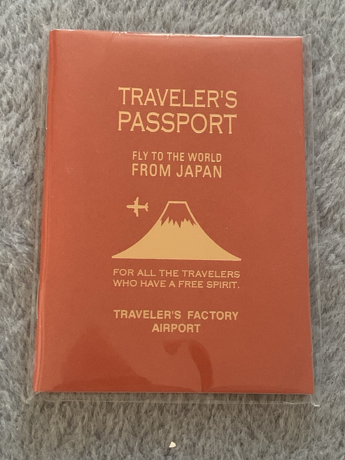 Traveler’s Company Airport Edition Passport Size Refill New