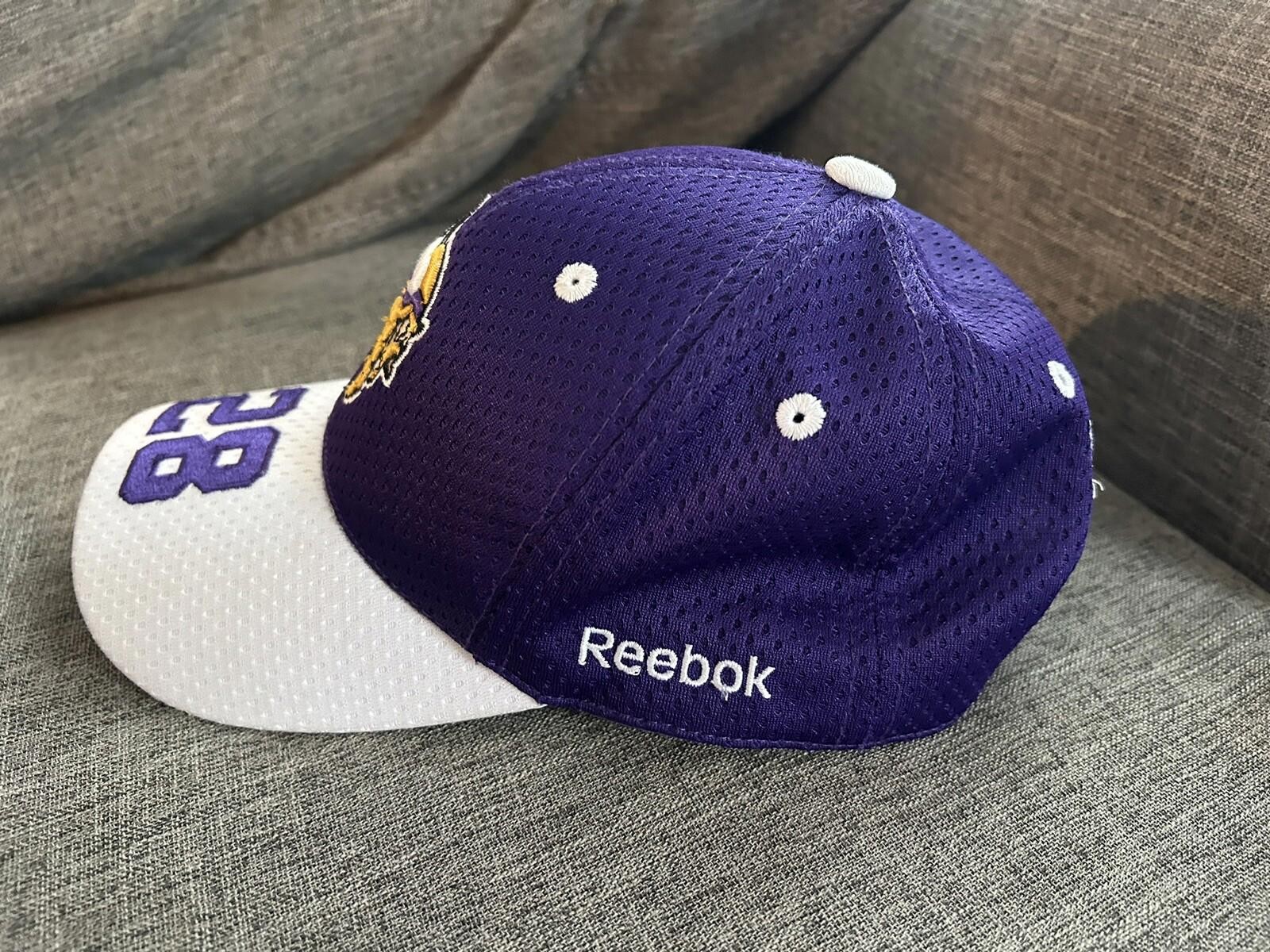 Minnesota Vikings Adrian Peterson #28 Reebok Pro Line Snapback Hat Cap NFL OSFM