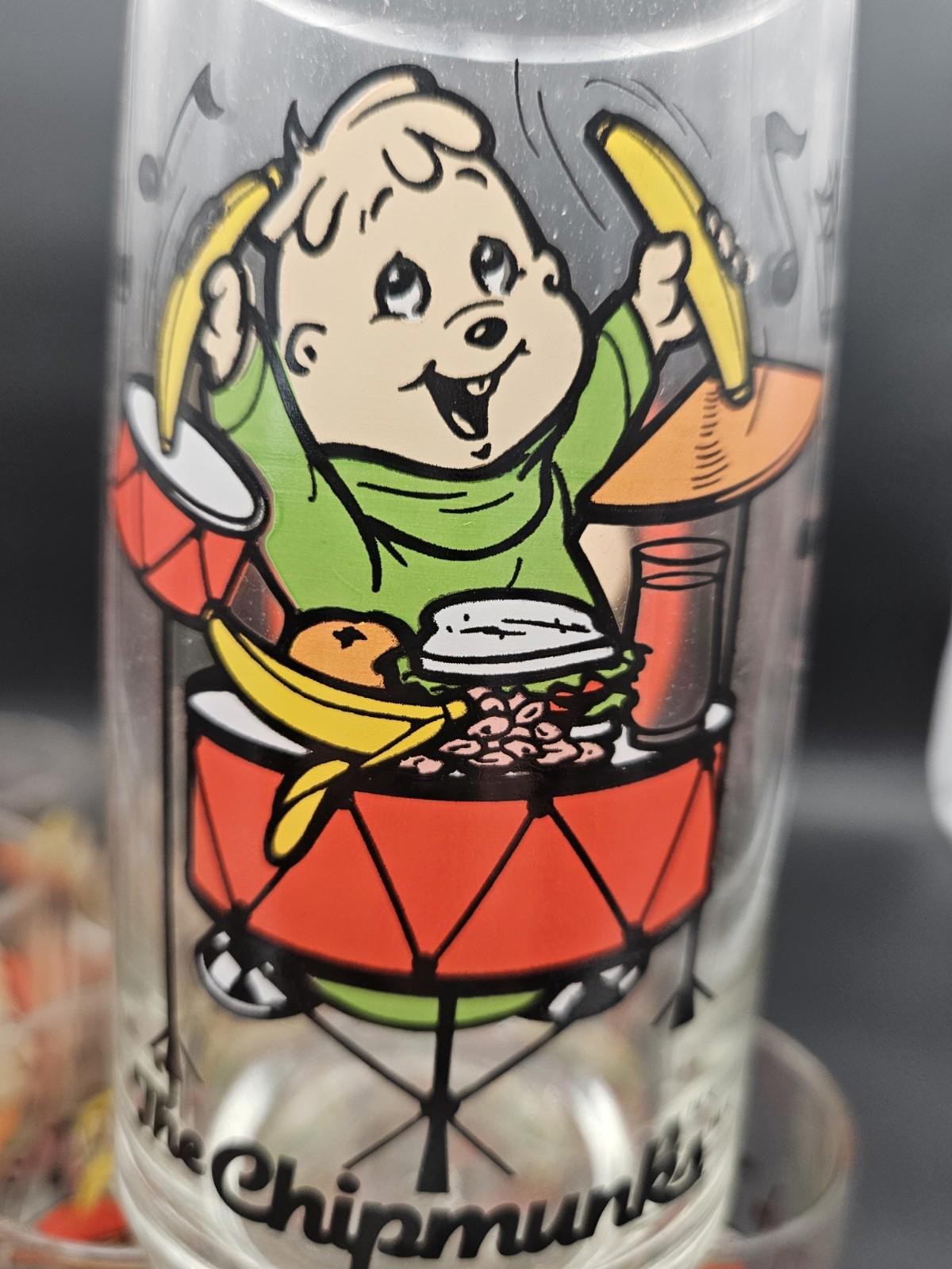 NEW VTG 1985 Alvin & the Chipmunks Theodore Glass – Unused Promo Multiple Avail