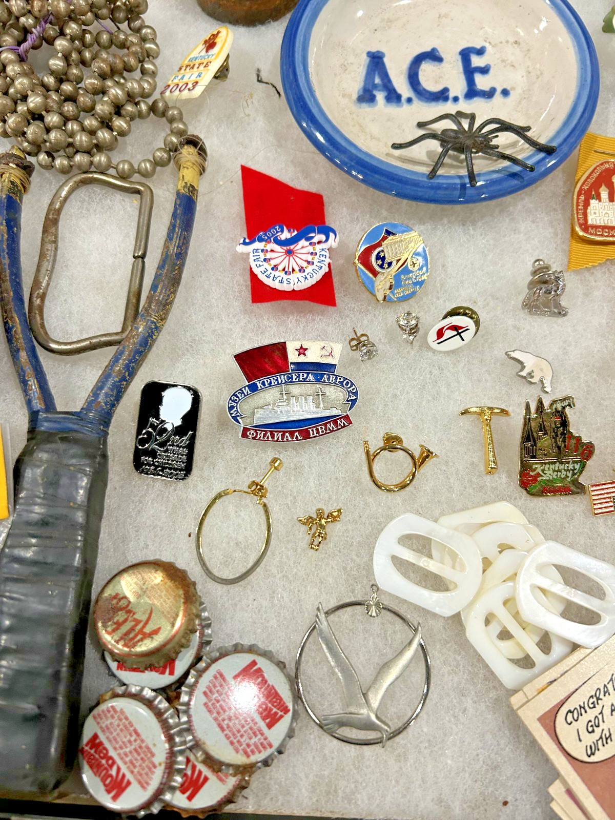 140+ estate Vintage Junk Drawer lot