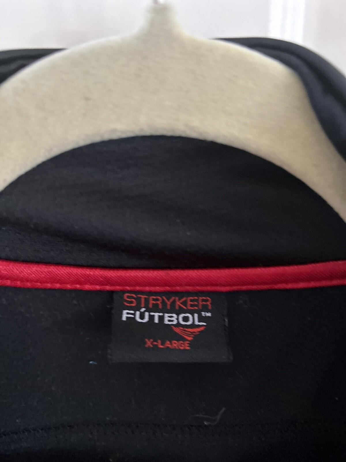 Stryker Futbol Full Zip Jacket Mens XL Mexico Soccer Performance Lightweight