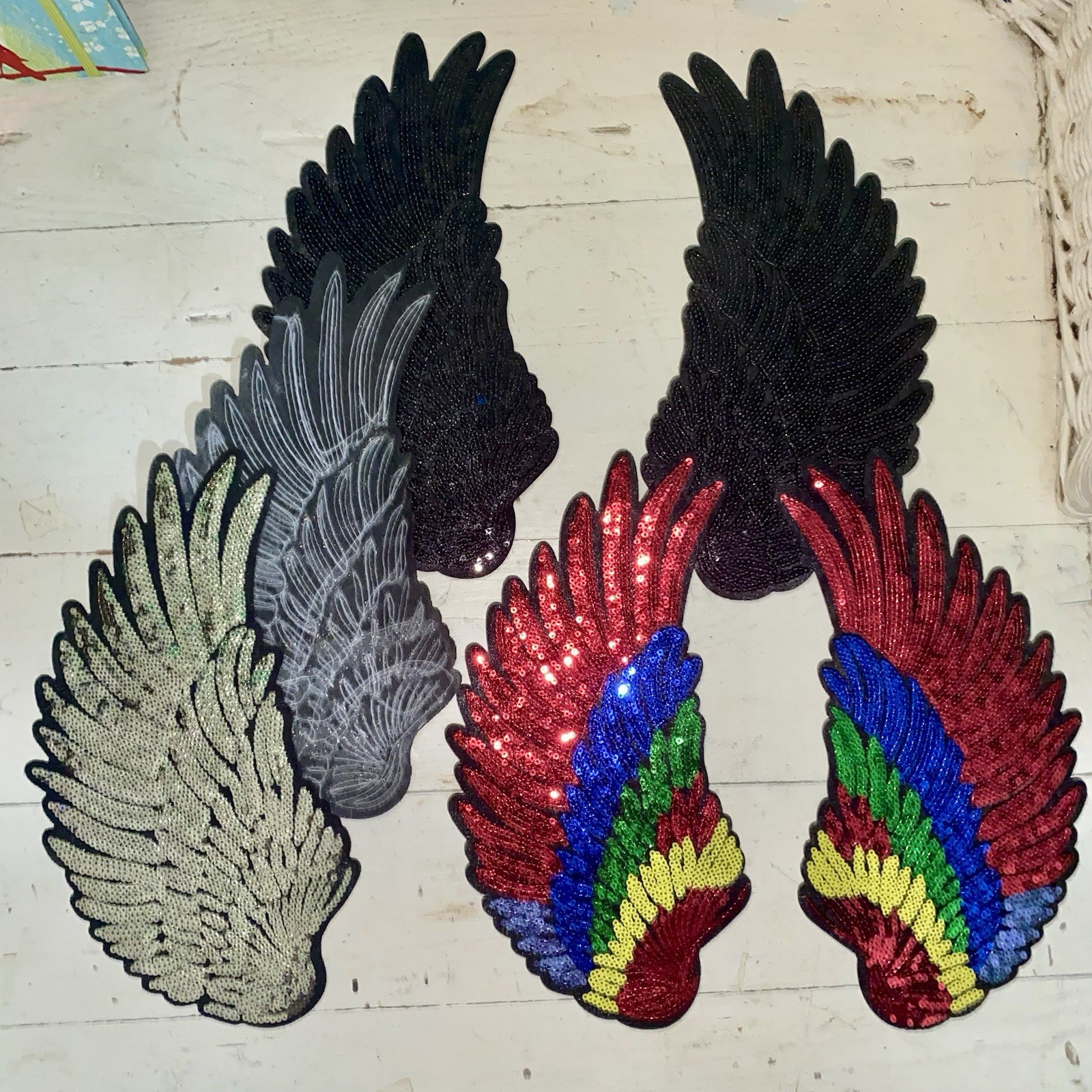8.8 lb Women Butterfly Art Fun Colorful Trinkets Collectibles Junk Drawer Lot